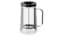Coffee/tea maker, double-walled/clear glass, 0.9 l