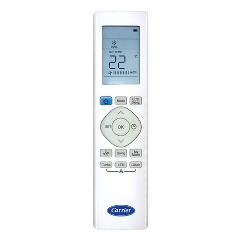 Carrier Split Digital Air Conditioner Cooling &amp; Heating 4 HP - White - 53QHE-30