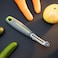 Royalford Stainless Steel Peeler - Fish Peeler, Ergonomic Design With Hanging Hole, Dishwasher Safe, Perfect For Peeling Vegetables, Fruits, Fish Peeler &amp; More, Rf9936, Multi