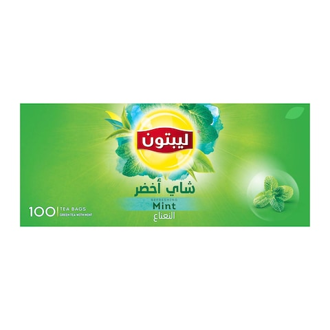 Lipton Mint Green Tea - 100 Bags