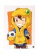 Metal Plate Of The Anime Digimon Poster Multicolour