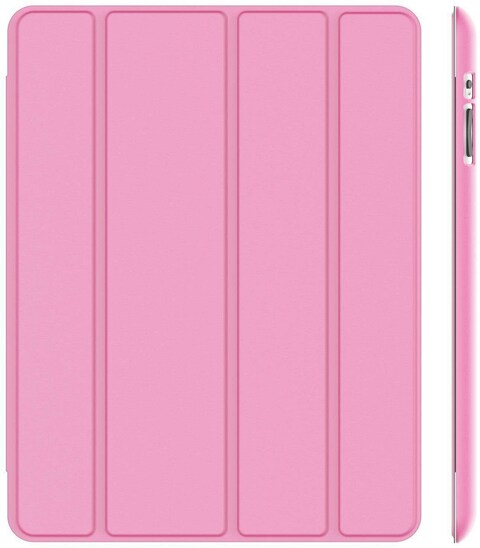 RDN - Ipad Case for iPad 2 3 4 (Old Model), Smart Cover with Auto Sleep/Wake For A1395/A1396/A1397/A1416/A1430/A1403/A1458/A1459/A1460 Pink