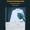 Portable Handheld Steam Iron Mini Travel  Fabric Garment Iron Lightweight Steamer for Home Office Travel(water tank 60ml)