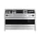 Smeg Classica 7 Burner Gas Cooker A5-81 150x60cm Silver