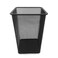 Lavish Steel Mesh Wire Basket Bin Trash Can Bin Garbage Black Color 1 Unit Only