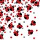 Ladybug Fancy Confetti Printed