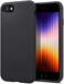 Spigen Silicone Fit designed for iPhone SE 3 case cover (2022) / iPhone SE case (2020) / iPhone 8 case/iPhone 7 case - Black