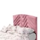 In House Oslo Velvet Bed Frame - Queen - 200x160 cm - Light Pink