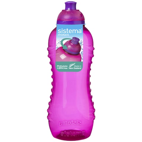 Sistema 330ml Squeeze Water Bottle Green