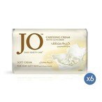 Buy Jo Caressing Soft Cream With Glycerine Soap 125g Pack of 6 in UAE