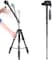 DMK Power T800 Video Camera Tripod 70 Inch/178cm 3 In 1 Tripod And Monopod Lightweight Portable Tripod For Slr/DSLR Cameras With Tripod Bag (Load 5Kg)