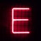 LED Neon Flex Letter Light E 30x21cm