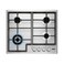 Zanussi 4 Burner Gas Built-in Hob ZGH66424XS Silver 60cm