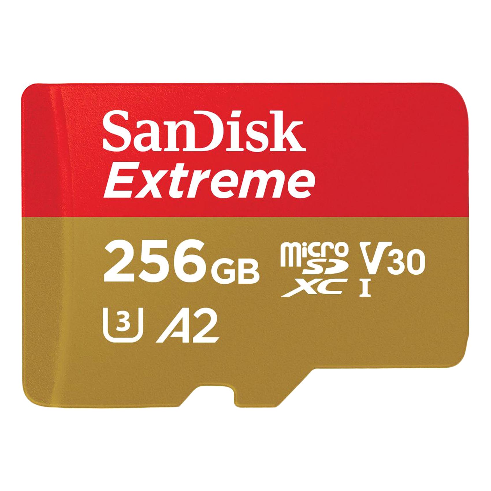 SanDisk Extreme MicroSDXC UHS-1 256GB Memory Card