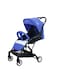 Moon Compact Cabin Stroller, Royal Blue/Black
