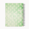 نوت بوك بتصميم حلزوني من لاود يونيفرس بلون أخضر بولكا كلاسيكي مع ورق عالي الجودة مقاس A5