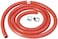 ABBASALI New 150cm Flexible Gas Pipe Tubing Quick Connect/Disconnect Hose Assembly Rubber Natural Liquefied Gas Stove Water Heater Gas Tube with 2 Fittings (Orange)