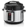 Black+Decker EZ Smart Steam Pot Electric Pressure Cooker PCP1010-B5 Silver 10L