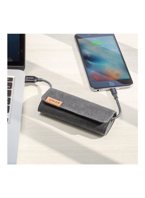 Anker PowerLine Charging Cable 6-feet Grey