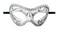 Adult New Year Eye Mask White