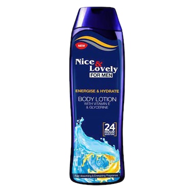 Nice &amp; Lovely For Men Energise &amp; Hydrate Lot400Ml