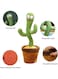 Xiuwoo Electric Dancing Cactus Plant Stuffed Toy Beautiful And Cute Eyes With Music