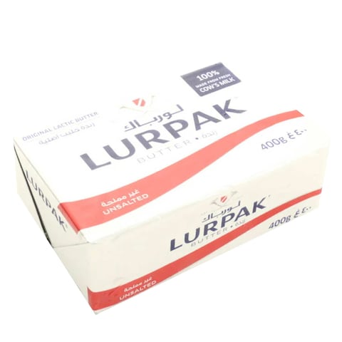 Lurpak Original Lactic Unsalted Butter 400g