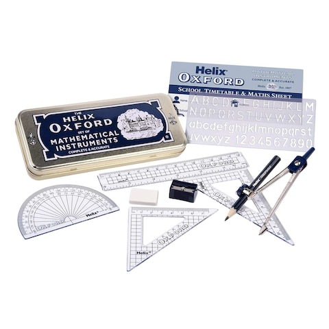 HELIX OXFORD MATHEMATICAL SET CLEAR