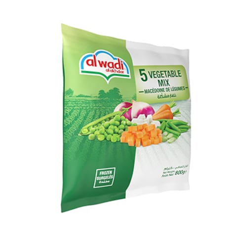 Al Wadi Al Akhdar Frozen 5 Vegetable Mix 800GR