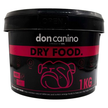 Don Canino Beef Dry Food For Adult Dogs - 1 kg