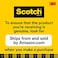Scotch 600818 Permanent Glue Stick .28 oz Pack of 18