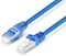 DKURVE CAT6A SSTP/SFTP Booted 10Gigabit/Sec 550MHZ Copper Ethernet Cable -  Patch cord  3 Meter - BLUE