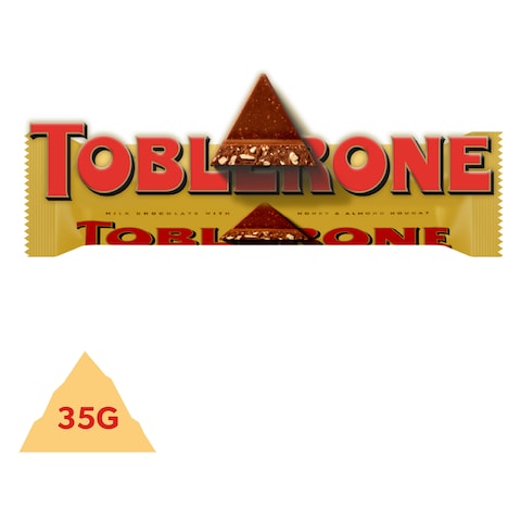 Buy Toblerone Little Minis Swiss Milk Chocolate With Honey  Almond Nougat 35g in Saudi Arabia