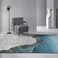 Area Rug Anti-Skid Modern Floor Carpet For Indoor Living Room Dining Room Bedroom With Beautiful Print (Size 80×120CM)