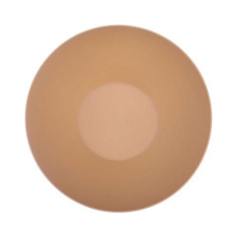 M-Desig Plastic Salad Bowl - 25 Cm - Beige