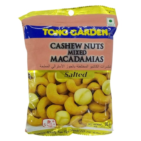 Tong Garden Salted Cashew Nut Mixed Macadamias 35g