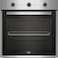 Beko 60cm, 74 Liter Built In Electric Grill, Cooking Oven, Mechanical Timer, Conventional Oven Type, Stainless Steel, BBIC14100XD - Min 1 Year Manufacturer Warranty