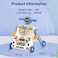 Teknum 3 - IN - 1 Baby Walker / Learning Table Mode / Game Panel Mode with Musical keyboard - Blue