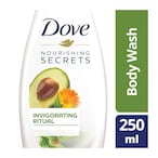 Buy Dove Body Wash Invigorating Ritual Avocado Oil And Calendula Extract 250ml in Saudi Arabia