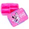 Disney Minnie Mouse 1 / 2 / 3/ 4 Compartment Convertible Bento Lunch Box - Pink