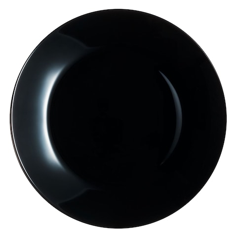 Luminarc Zelie Glass Dinner Plate 25Cm Black