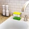 Generic-Soap Pump Dispenser with Sponge Holder 13 Ounces Press Dispenser Compact Storage for Dish Soap Lotion and Sponge