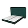 In House Geneva Velvet Bed Frame - Queen - 200x160 cm - Gold