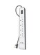 Belkin Surge Protector 4 X 2.4Amp + 2 X 2.4 Amp USB A With Power Cord Bsv401Af2M White