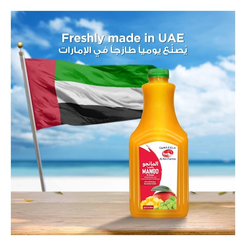 Al Ain Farms Fresh Mango And Grape Juice 1.5L