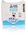 Dog training pads for Indoor, Leak-proof 5-layer training pads with quick-dry surface prevents tracking, Ultra absorbent and odor eliminating, 100Pcs small Set 45 cm L (blue color)