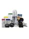 Magic Bullet 21-Piece Kitchen Food Processor Set MB21PC Clear/Black/Silver