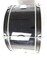 24-inch Black Bass Drum with Mallets - Professional Percussion Instrument by Mike Music