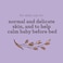 Aveeno Baby Calming Comfort Bath &amp; Wash With Relaxing Lavender &amp; Vanilla Scents &amp; Natural Oat Extract, Hypoallergenic &amp; Tear-Free Formula, Paraben-, Phthalate- &amp; Soap-Free, 8 Fl. Oz