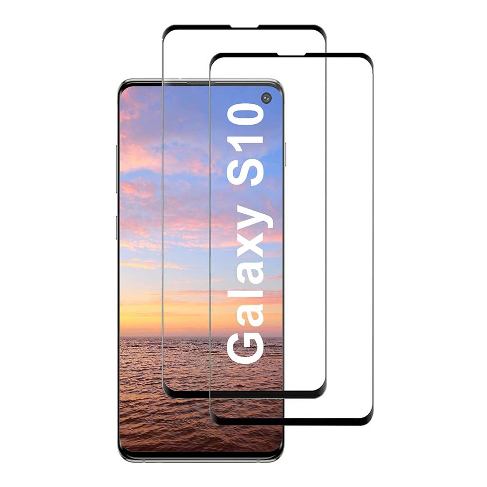 Pack of 2 Protective 5D Glass Screen protector For Samsung S10